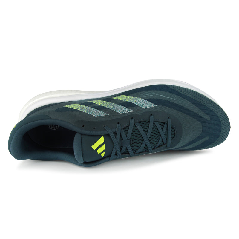 Adidas Supernova 3 Shoes (Color: arctic night/grey/lucid lemon)
