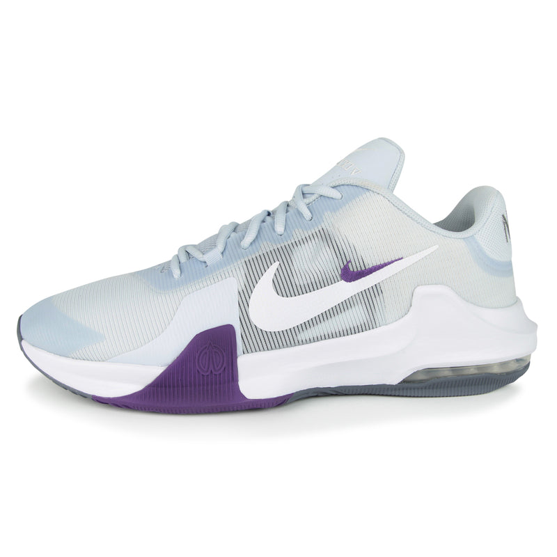 Nike Air Max Impact 4 Shoes (Color: football grey/white/barely grape)