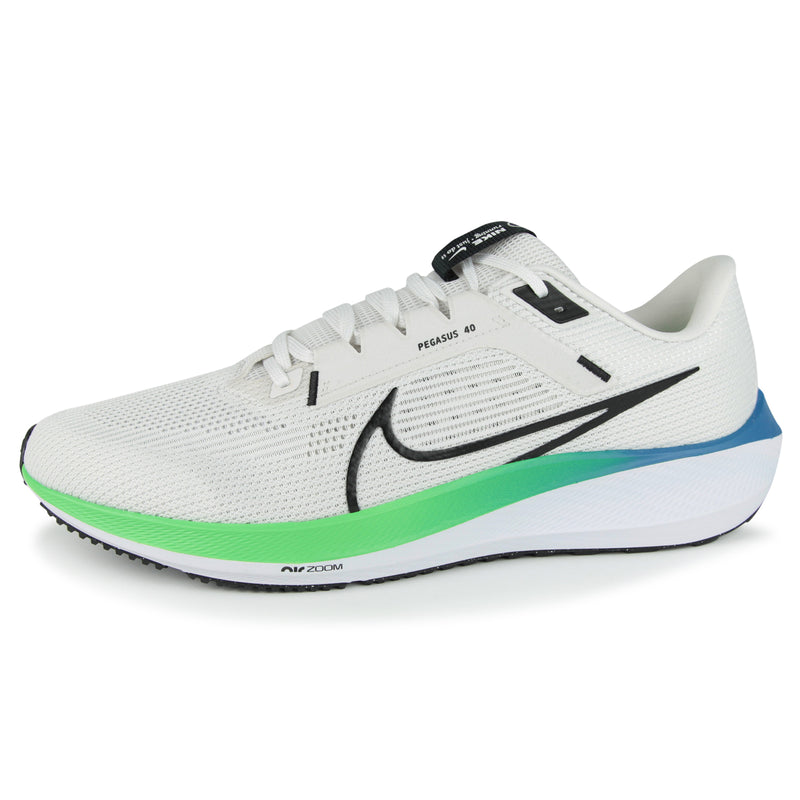 Nike Air Zoom Pegasus 40 Shoes (Color: platinum tint/black/white)