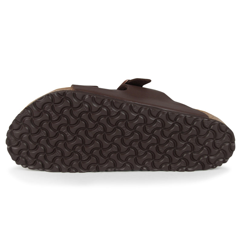 Birkenstock Arizona Shoes (Color: dark brown Birko-Flor)