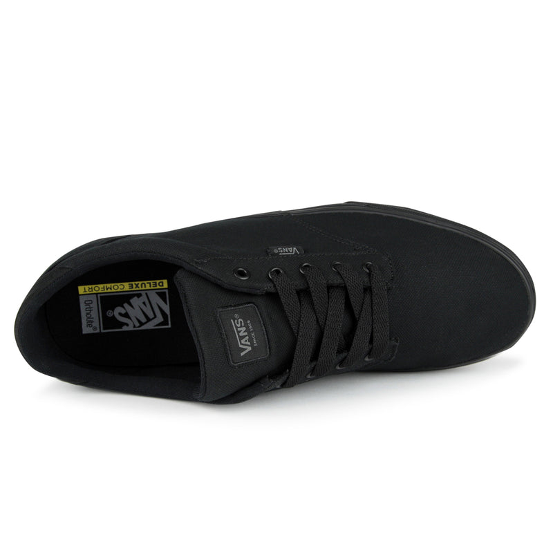 Vans Atwood Deluxe Shoes (Color: (Prem T&L) black/black)