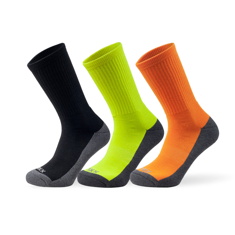 XXL Cushion Crew Work Socks (3-Pack) | Men's sizes 15-18