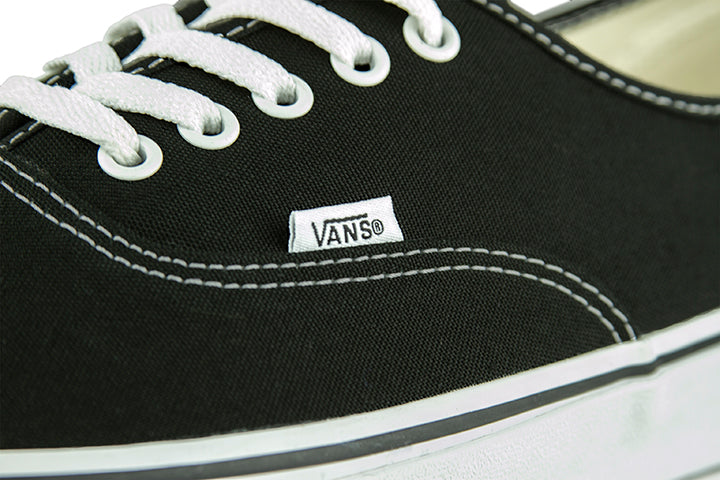 Vans Original Authentic Shoes (Color: black/white)