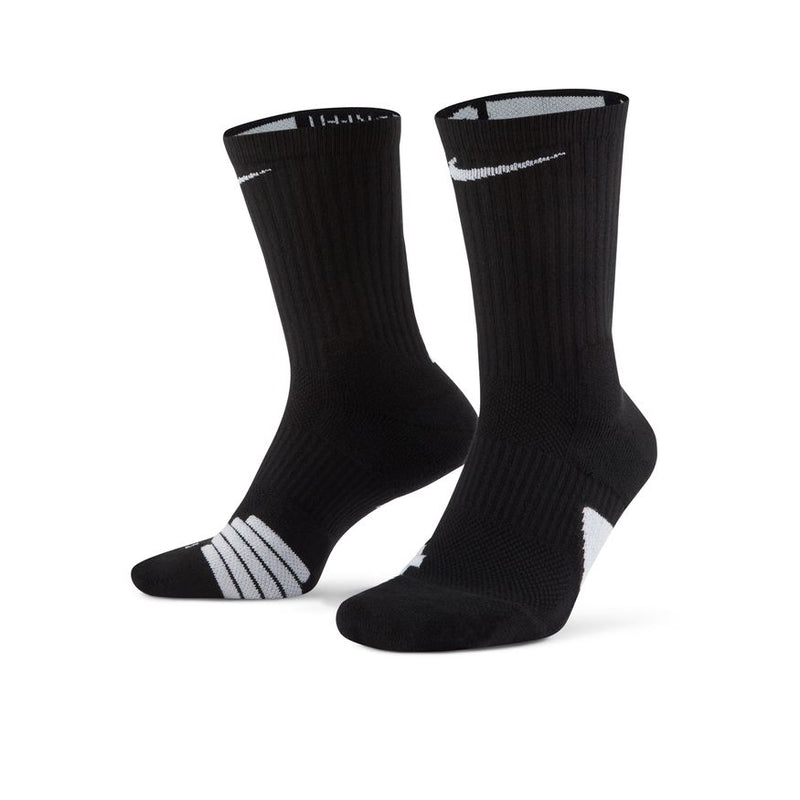 Nike Elite Crew Socks (Color: black) Men's Size: 15-18 Socks