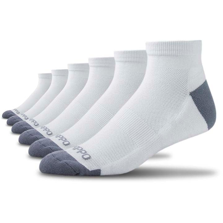 Oddball Performance Running Sock (3-Pack) (Color: white) Men's Size: 15-18 Socks