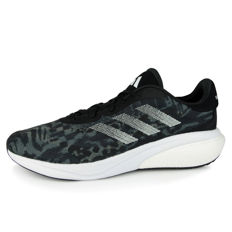 Adidas Supernova 3 Shoes (Color: black/grey/print)