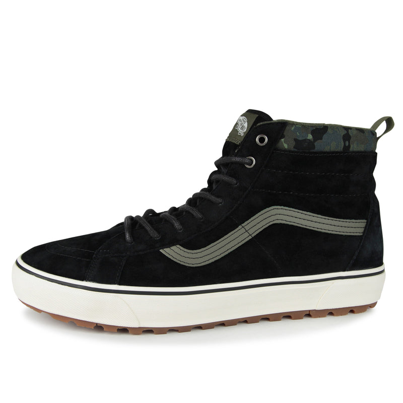 Vans SK8-Hi MTE-1 Shoes (Color: rain camo black/marshmellow)