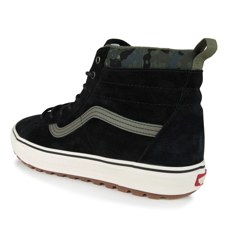 Vans SK8-Hi MTE-1 Shoes (Color: rain camo black/marshmellow)