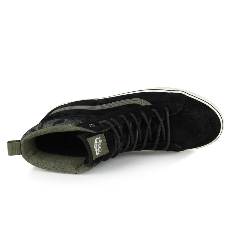 Vans SK8-Hi MTE-1 Shoes (Color: rain camo black/marshmellow)