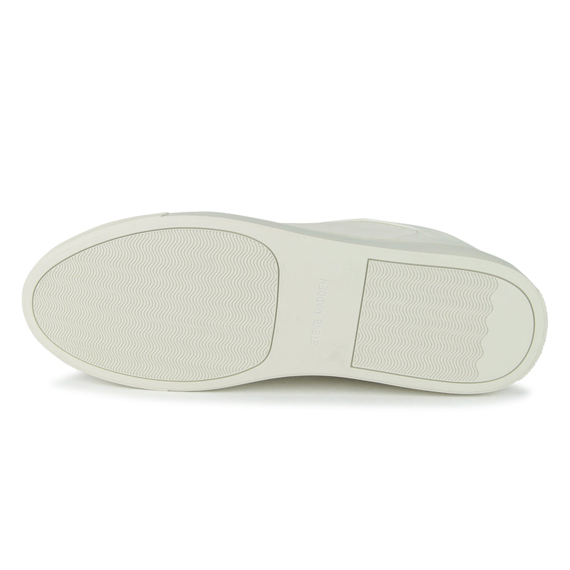 Steve Madden Finneas Shoes (Color: white leather)