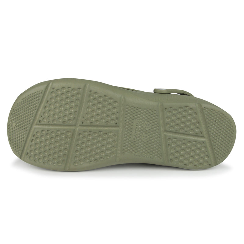 Joybees Active Clog Shoes (Color: dusty olive)