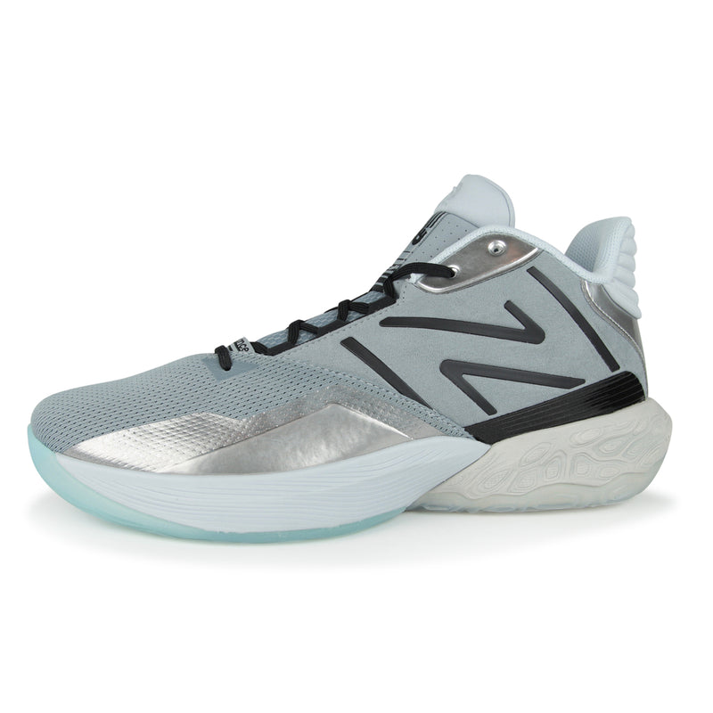New Balance TWO WXY v4 Shoes (Color: steel/black/silver metallic)