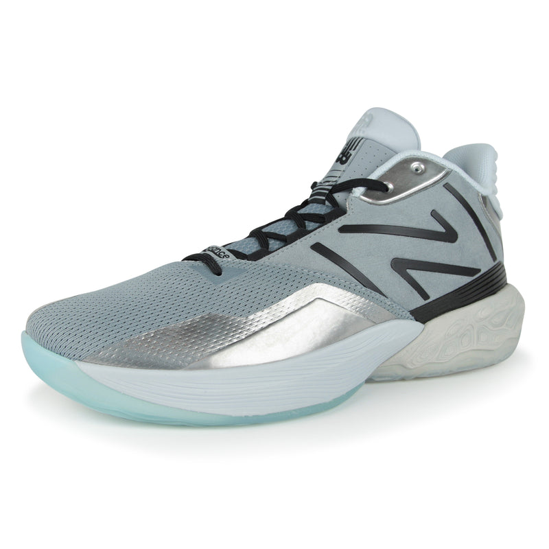 New Balance TWO WXY v4 Shoes (Color: steel/black/silver metallic)