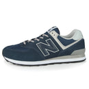 New Balance 574 Shoes (Color: navy/white)