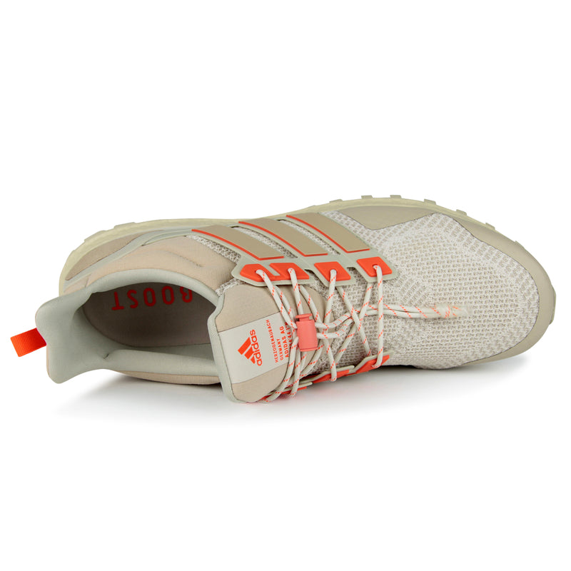 Adidas Ultraboost 1.0 ATR Shoes (Color: aluminum/wonder beige/impact orange)
