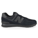 New Balance 574 Shoes (Color: black/black)
