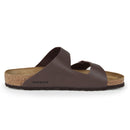 Birkenstock Arizona Shoes (Color: dark brown Birko-Flor)
