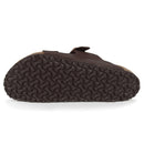 Birkenstock Arizona Shoes (Color: dark brown Birko-Flor)