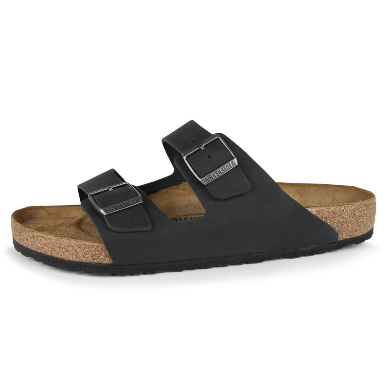 Birkenstock Arizona Shoes (Color: black oiled leather)