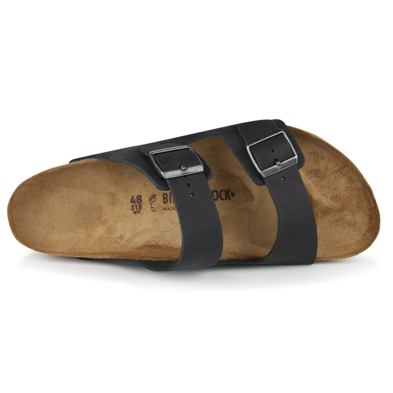 Birkenstock Arizona Shoes (Color: black oiled leather)