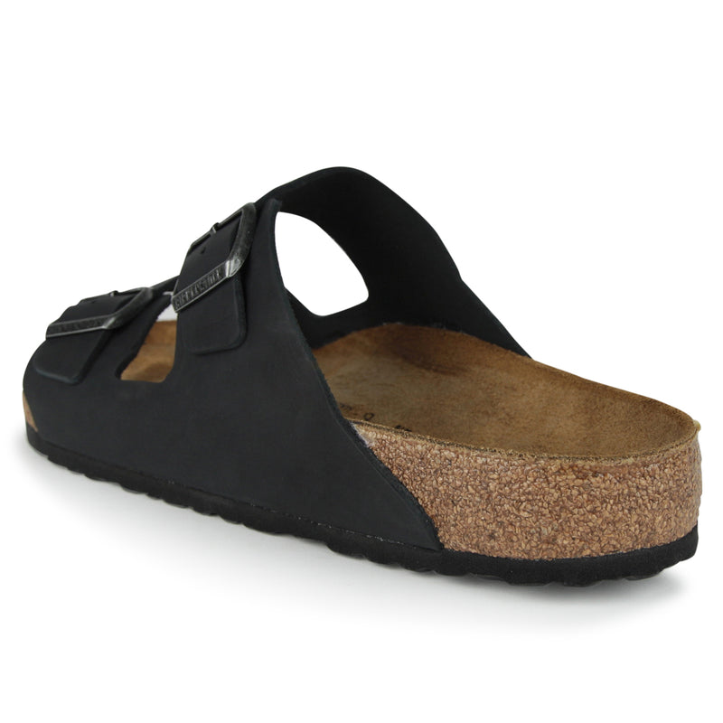 Birkenstock Arizona Shoes (Color: black oiled leather)