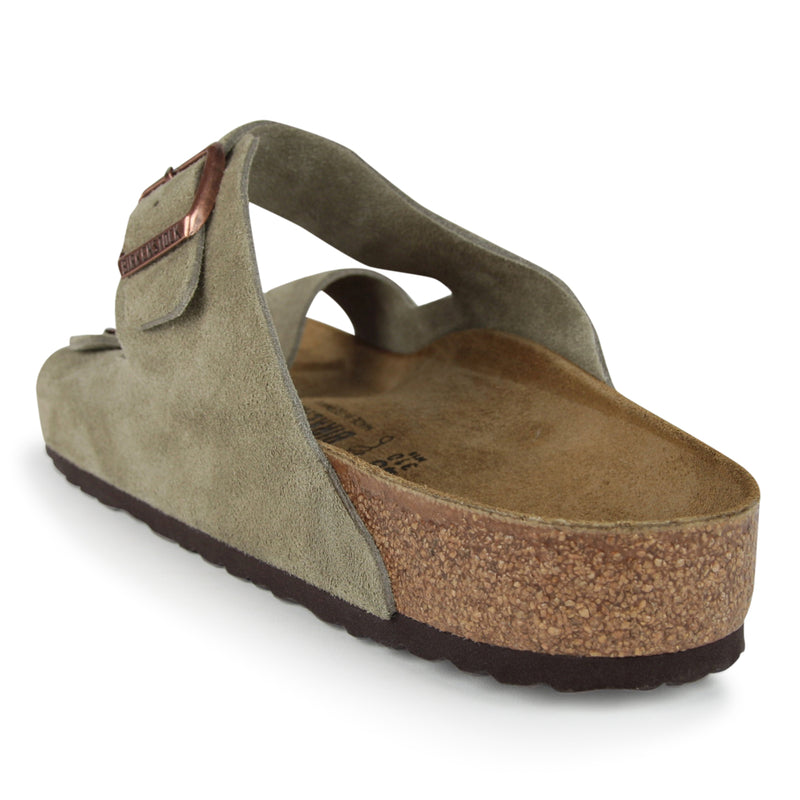 Birkenstock Arizona Shoes (Color: taupe suede)