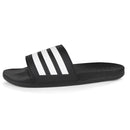 Adidas Adilette Comfort Slide Shoes (Color: black/white)