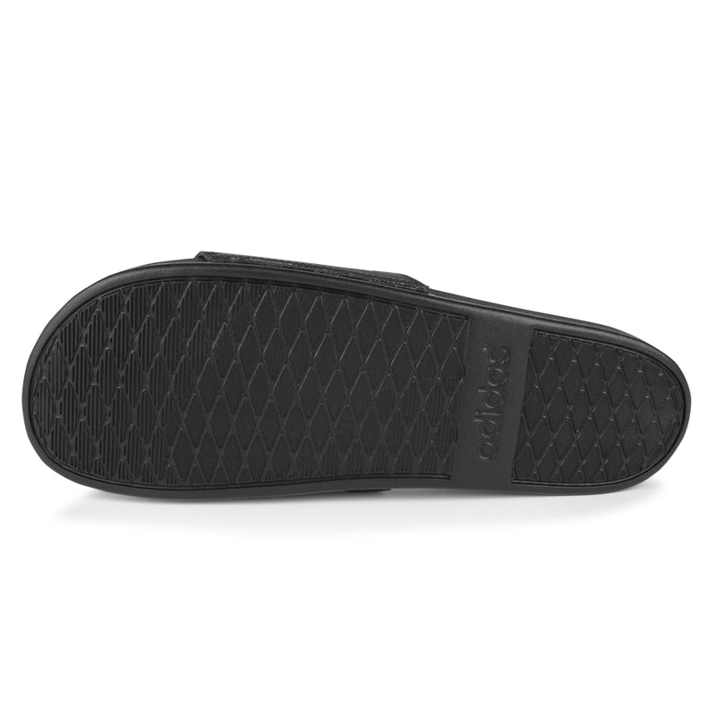 Adidas Adilette Comfort Slide Shoes (Color: black/white)