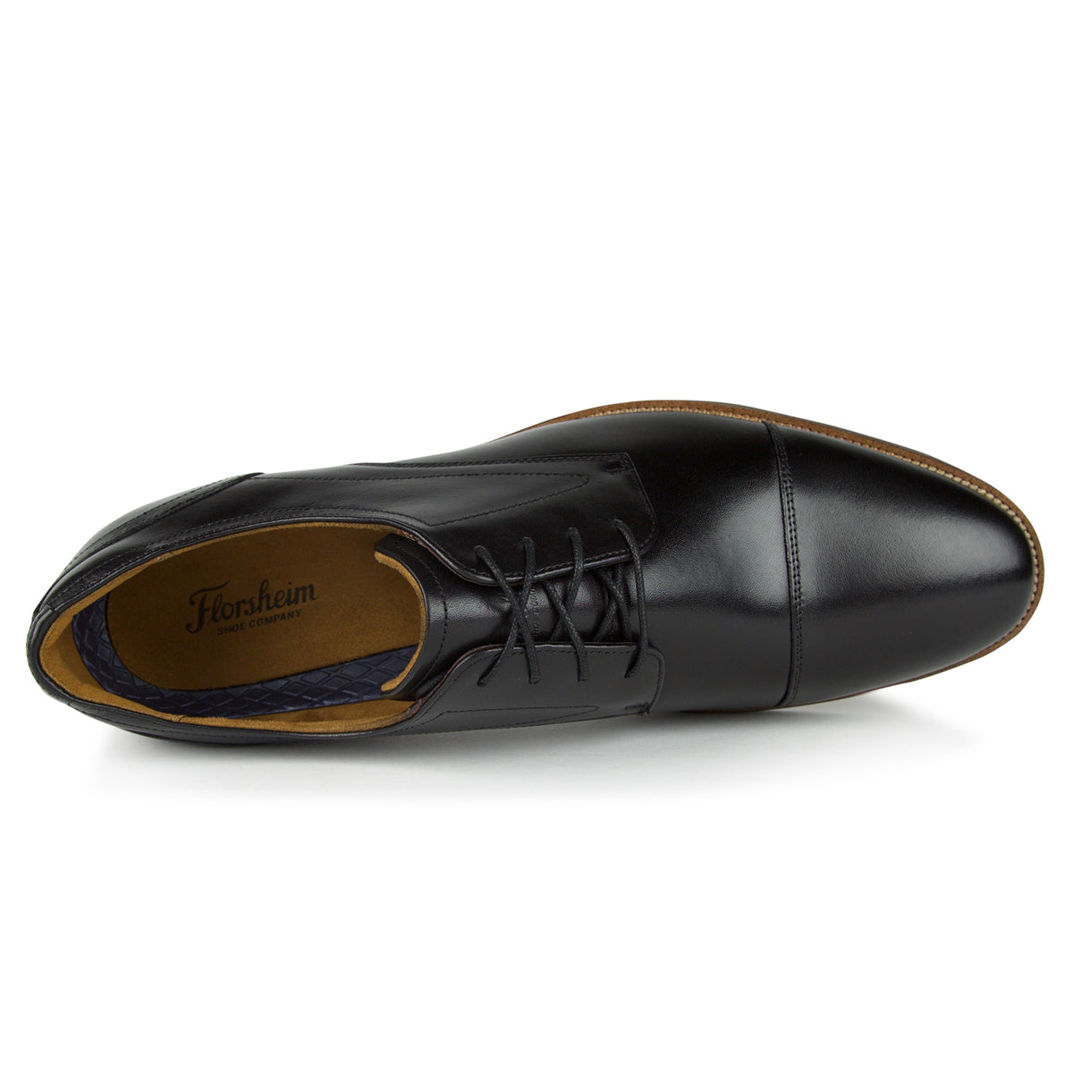 Florsheim Rucci Oxford shoe Size 14 Florsheim Rucci Cap Toe Oxford Black – 2BigFeet main image 3