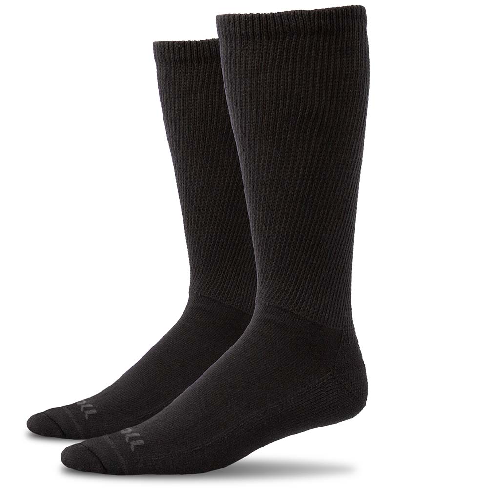 Oddball BeLoose Crew Socks XXL size 15-18 (3-pack Black)