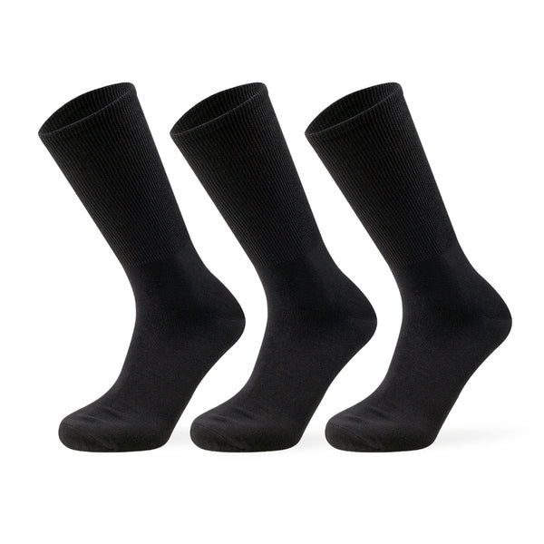 Oddball BeLoose Dress Socks (3-Pack) 15-18 / Black