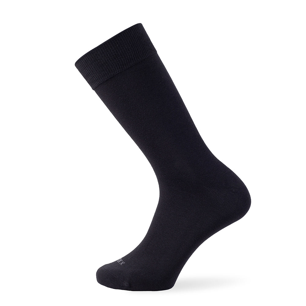 mens dress socks black XXL Classic Dress Socks for Men (3-Pack) – Size 15–18 – Soft, Breathable Cotton Crew Socks for Big & Tall Feet