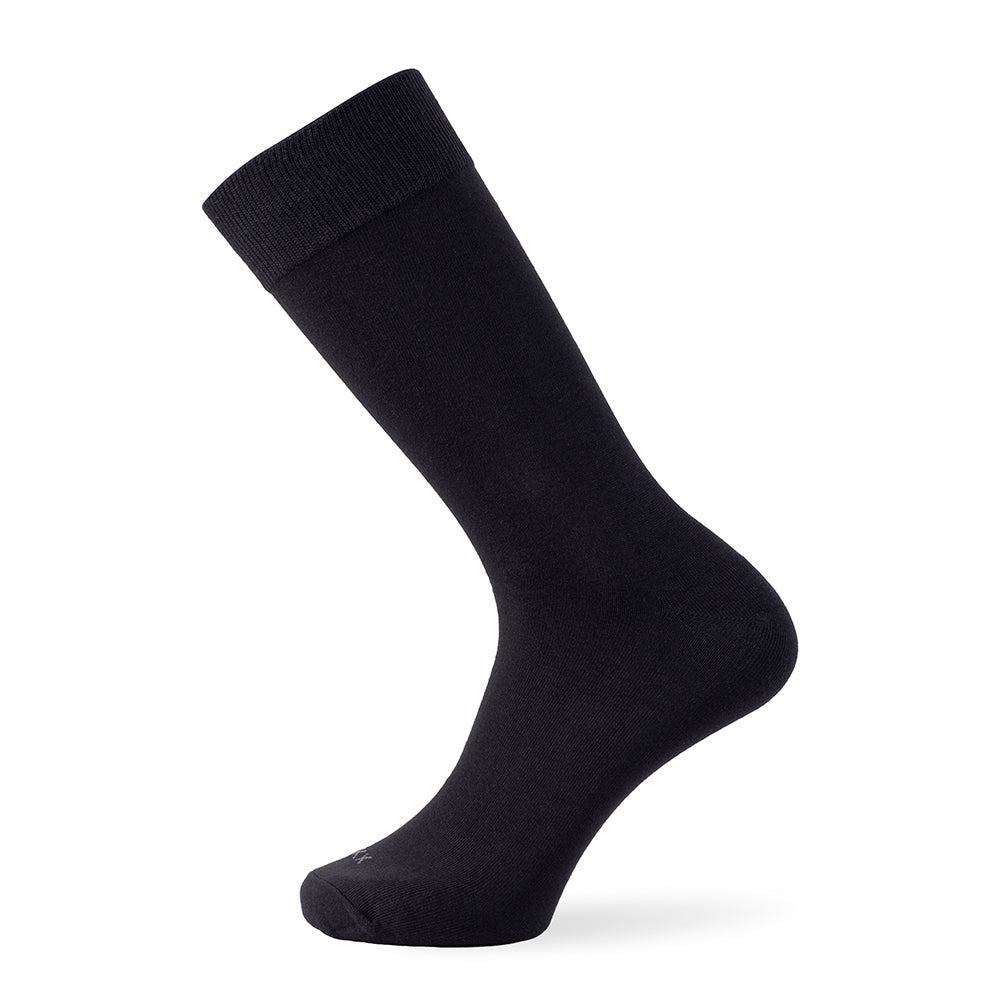 xxl Classic Dress Socks for Men (3-Pack) Size 1518 Soft, Breathable Cotton Crew Socks for Big & Tall Feet