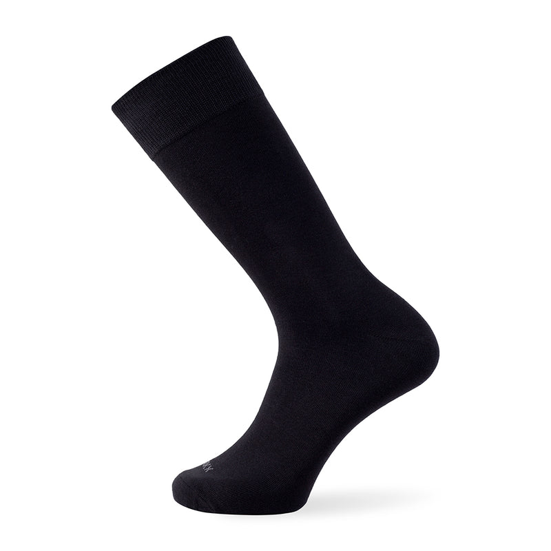 boys black dress socks Boys Dress Crew Socks 2590 - Black / 4 1/2