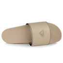 Adidas Adilette Comfort Slide Shoes (Color: warm sandstone/black)