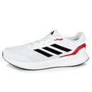 Adidas RunFalcon 5 Shoes (Color: white/black/red)