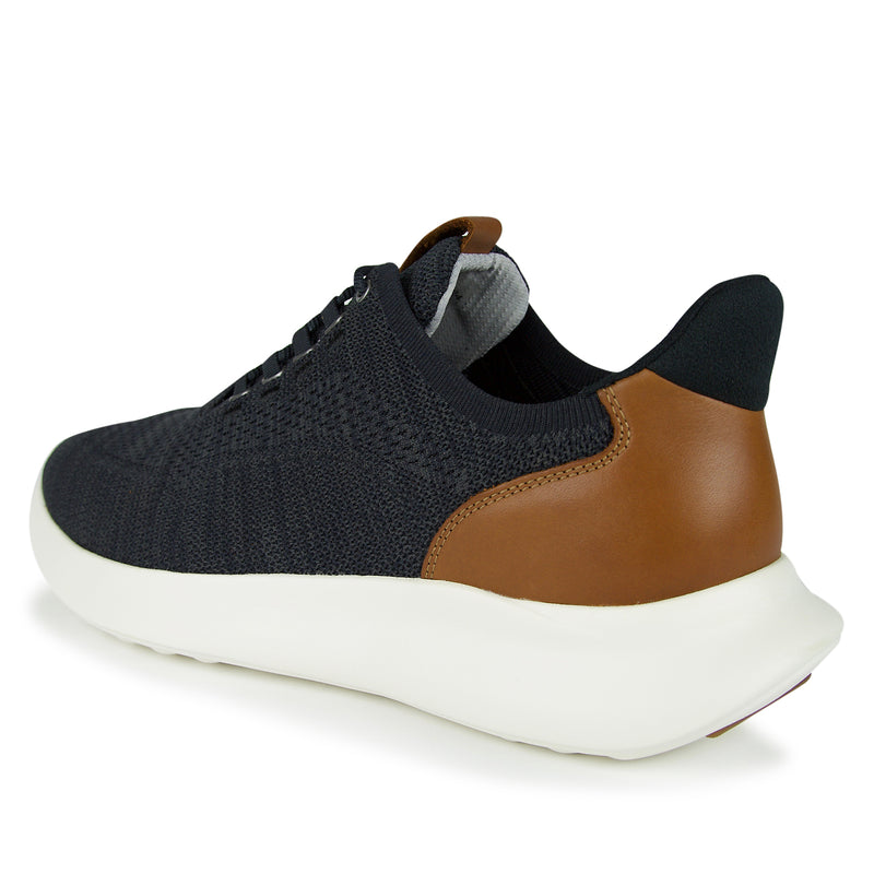 Johnston & Murphy Amherst 2.0 Plain Toe Shoes (Color: black heathered knit)