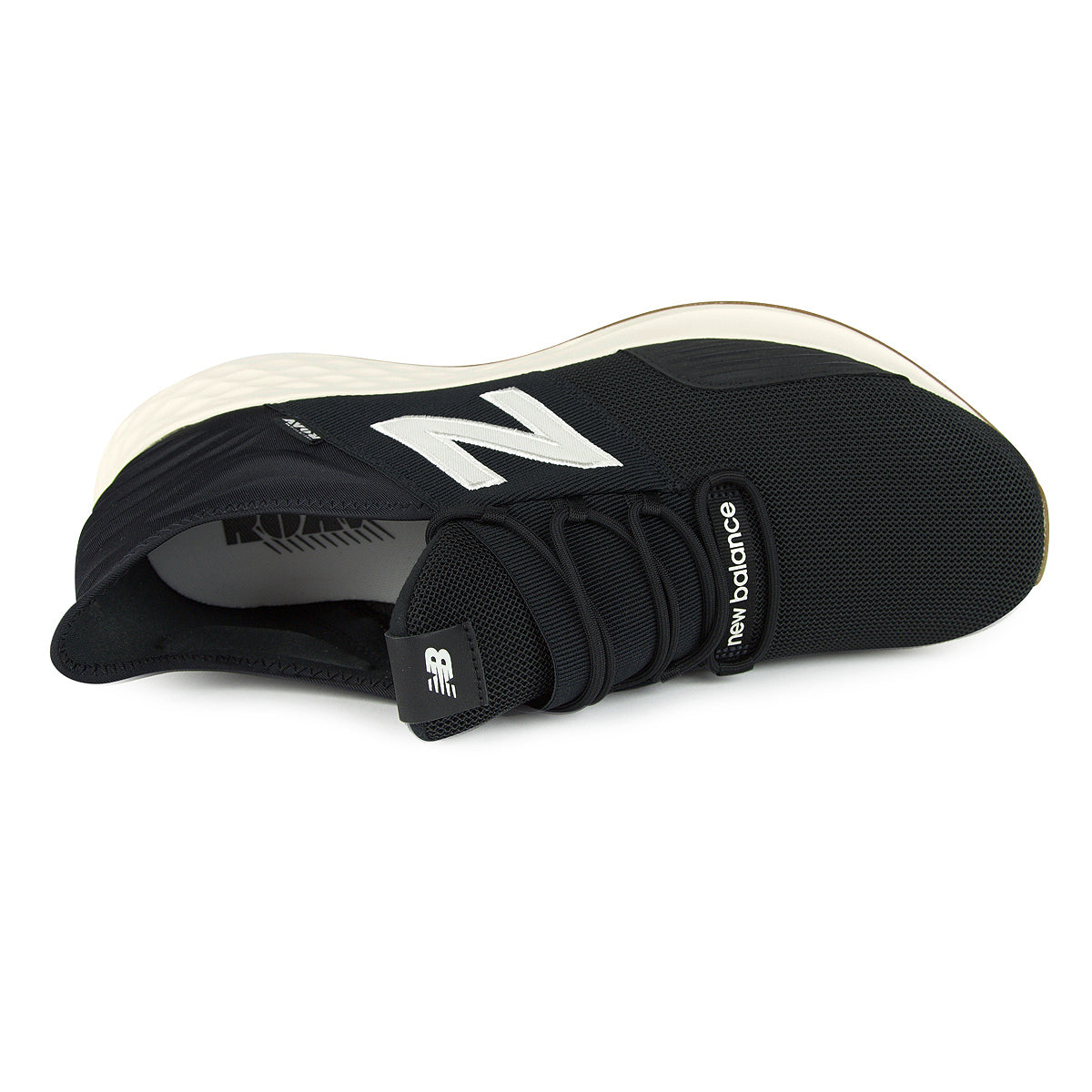 New Balance Mens Fresh Foam Roav V2 Running Athletic Shoes Black/White Casual 11 Amazon.com | New Balance Men main image 3