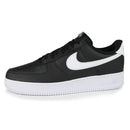 Nike Air Force 1 '07 Shoes (Color: (Pebbled) black/white)
