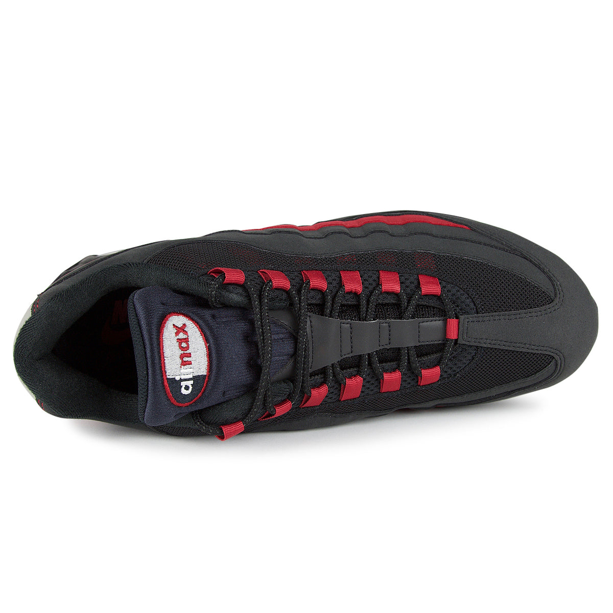nike 95s black and red