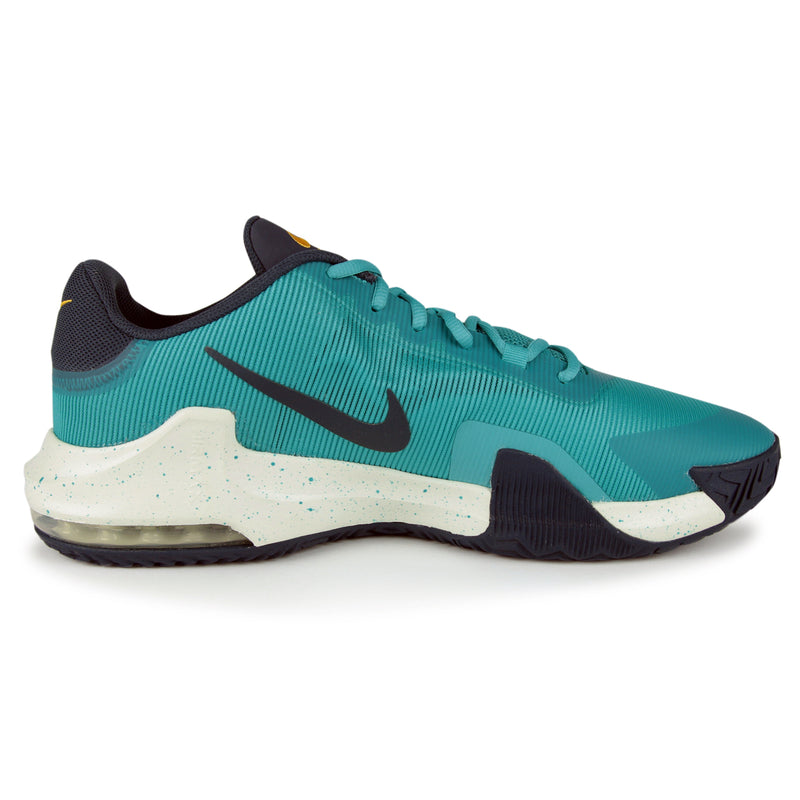 Nike Air Max Impact 4 Shoes (Color: dusty cactus/university gold)