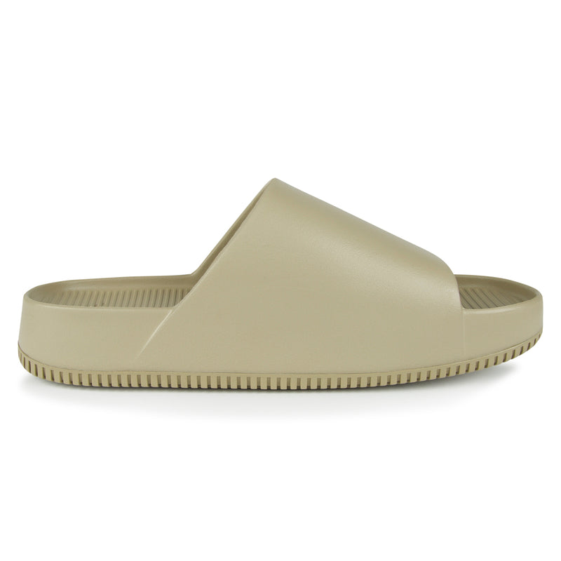 Nike Calm Slide Shoes (Color: khaki/khaki)