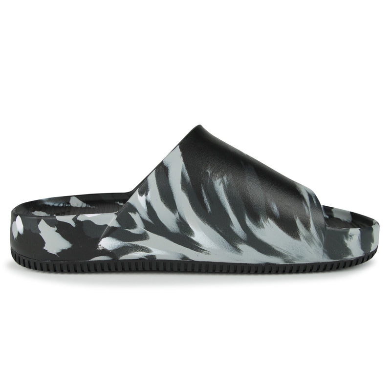 Nike Calm Slide SE Shoes (Color: marble black/grey)