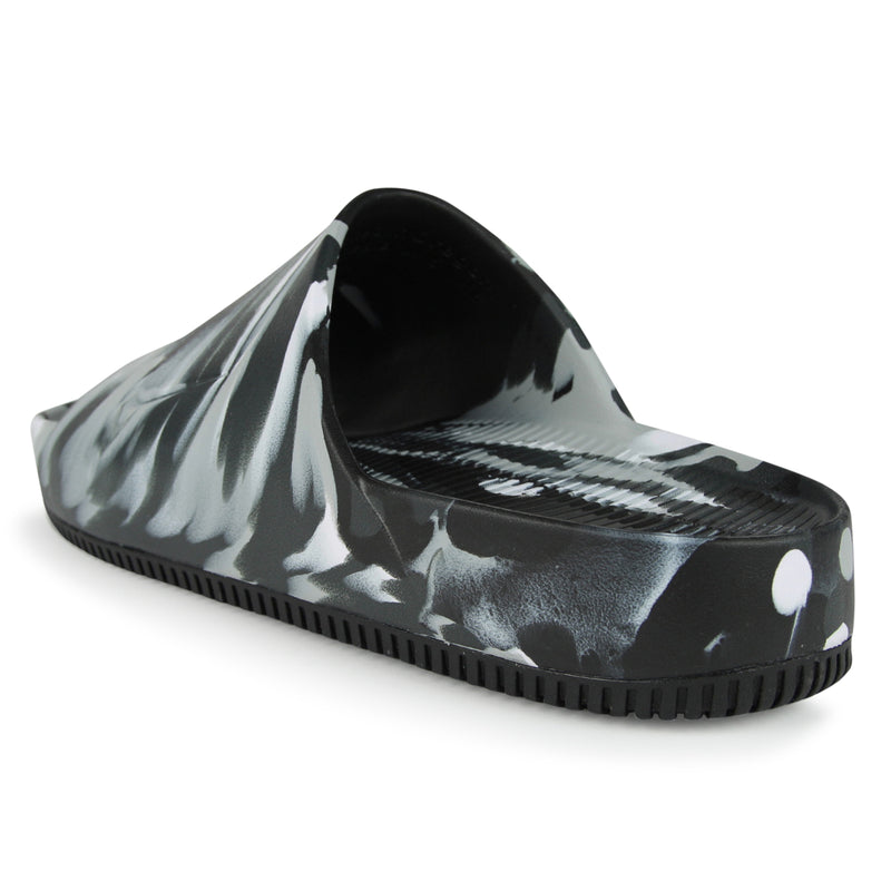Nike Calm Slide SE Shoes (Color: marble black/grey)
