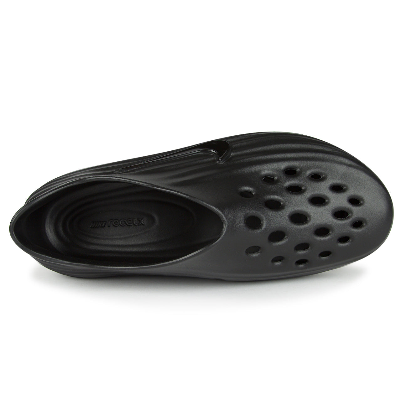 【24時間以内配送可能】Nike ReactX Rejuven8 27cm Nike ReactX Rejuven8 Black Volt Cool Grey Recovery Slide