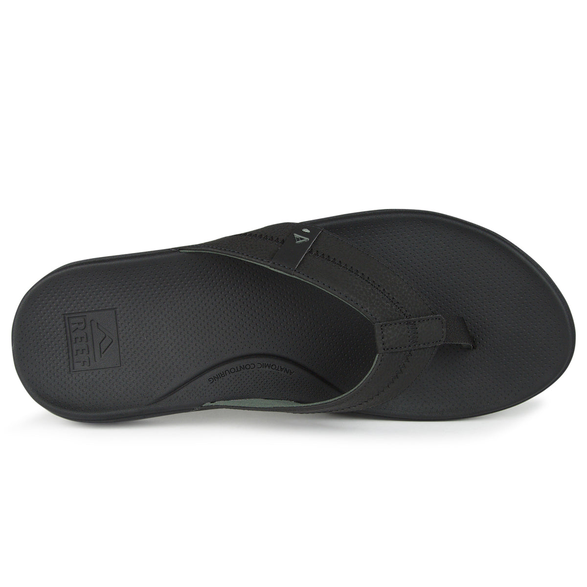 Reef Men’s Contoured Cushion Black Flip Flops Cushion Phantom 2.0: Men main image 4