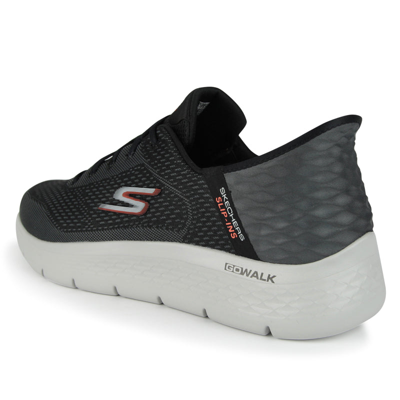 Skechers GOwalk Flex - New World Shoes (Color: black/orange)