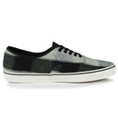 Vans Original Authentic Shoes (Color: (Brushed Plaid) olive green/black)