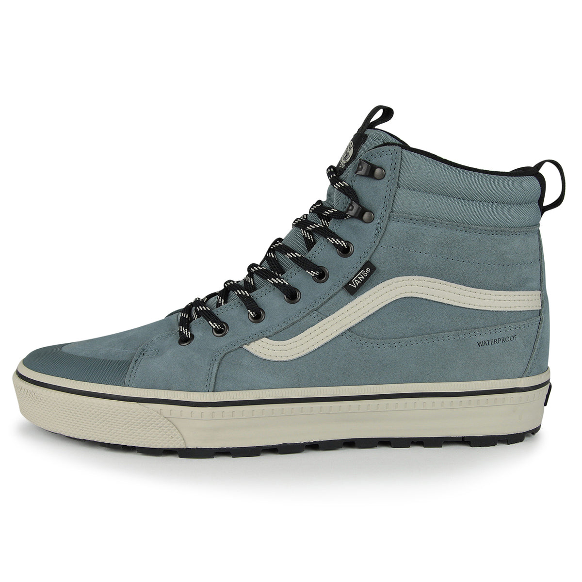 Vans SK8 HI MTE 2.0 DX Mens 11.5 Blue Marshallow All Weather Hiking Shoes Boots VANS Sk8-Hi Gore-Tex MTE-3 Boots Blue/White | Mercari main image 4