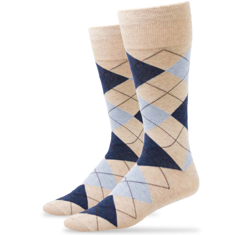 XXL Argyle Dress Socks (3-Pack)